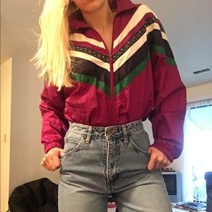 AMAZING 80s Vintage Windbreaker